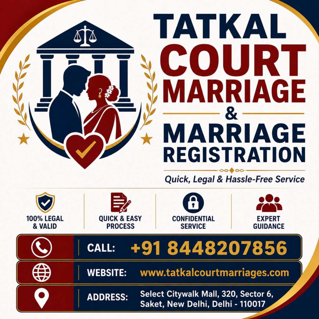 Court Marriage & Marriage Registration